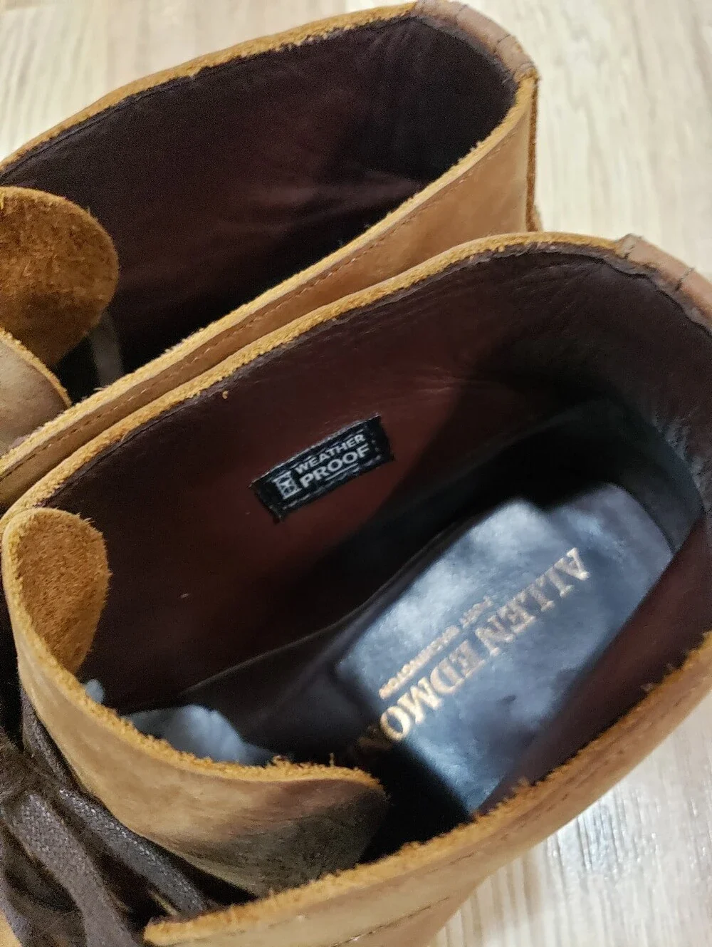 Allen Edmonds Brown Leather Venture Chukka Boot 10.5